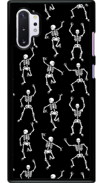 Coque Samsung Galaxy Note 10+ - Halloween 2024 dancing skeleton