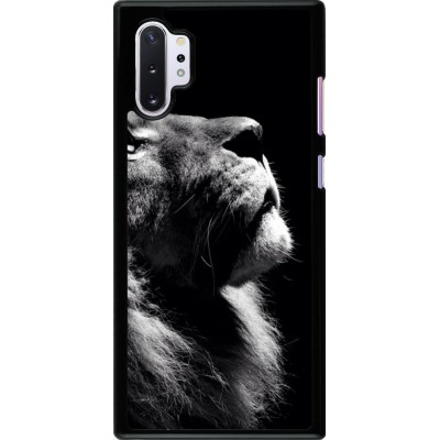 Coque Samsung Galaxy Note 10+ - Lion looking up