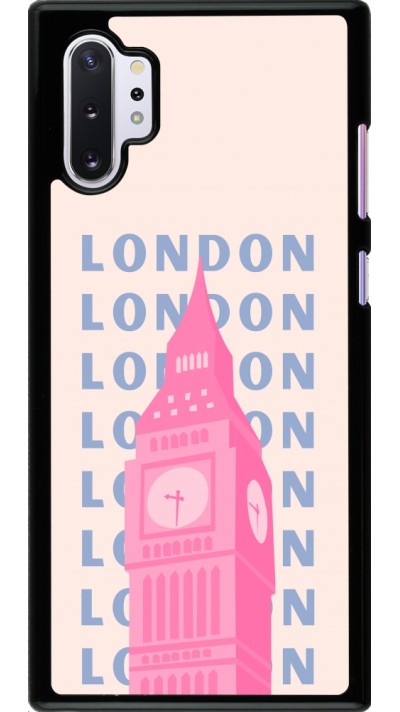 Coque Samsung Galaxy Note 10+ - London Pink Print