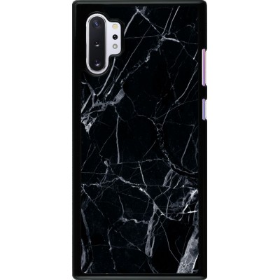 Coque Samsung Galaxy Note 10+ - Marble Black 01