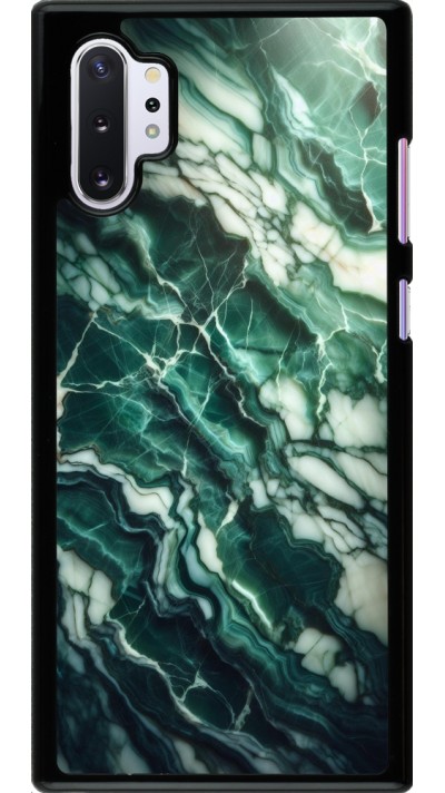 Coque Samsung Galaxy Note 10+ - Marbre vert majestueux