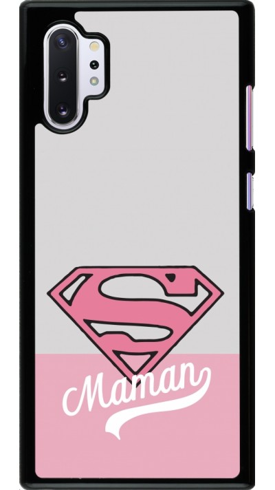 Coque Samsung Galaxy Note 10+ - Mom 2024 Super hero maman