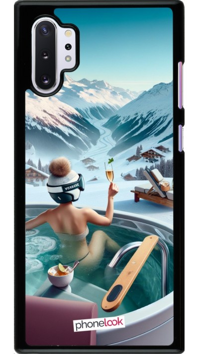 Coque Samsung Galaxy Note 10+ - Montagne Glamour Jacuzzi