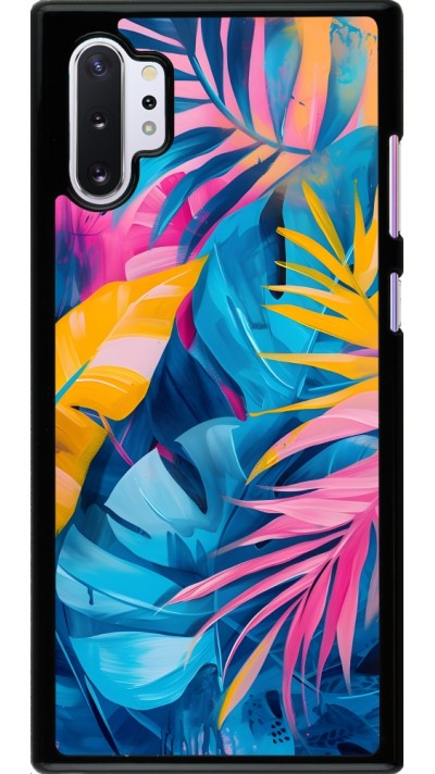 Coque Samsung Galaxy Note 10+ - Palms Blue