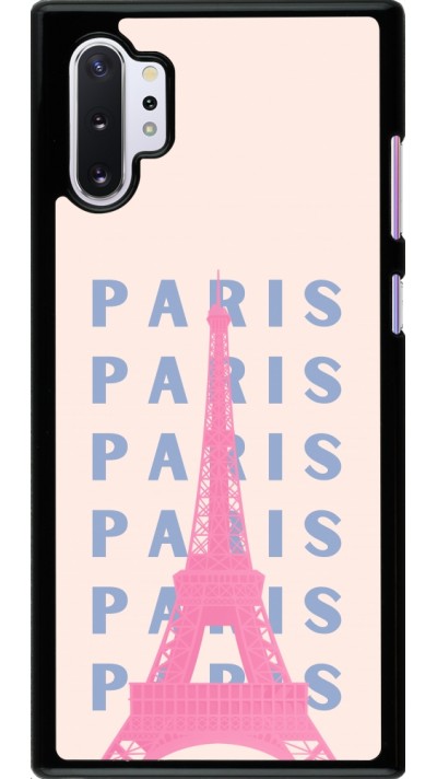 Coque Samsung Galaxy Note 10+ - Paris Pink Print