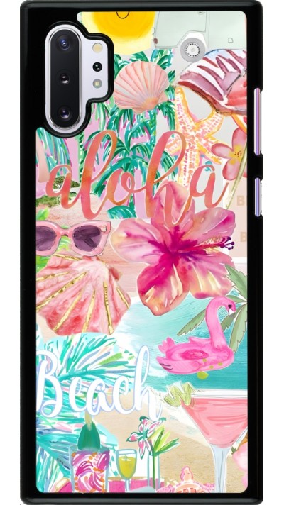 Coque Samsung Galaxy Note 10+ - Preppy Collage Aloha