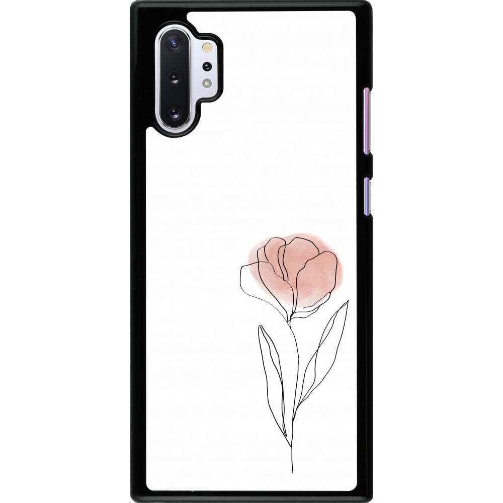 Coque Samsung Galaxy Note 10+ - Spring 23 minimalist flower