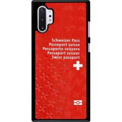 Coque Samsung Galaxy Note 10+ - Swiss Passport