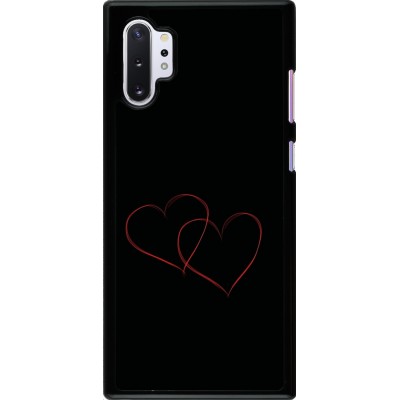 Coque Samsung Galaxy Note 10+ - Valentine 2023 attached heart