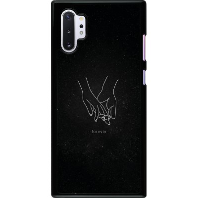 Coque Samsung Galaxy Note 10+ - Valentine 2023 hands forever