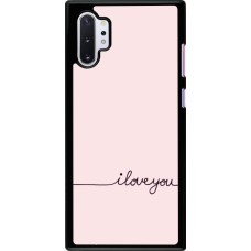 Coque Samsung Galaxy Note 10+ - Valentine 2023 i love you writing