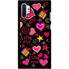 Coque Samsung Galaxy Note 10+ - Valentine 2023 love symbols