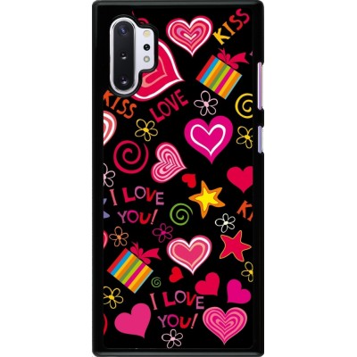 Coque Samsung Galaxy Note 10+ - Valentine 2023 love symbols