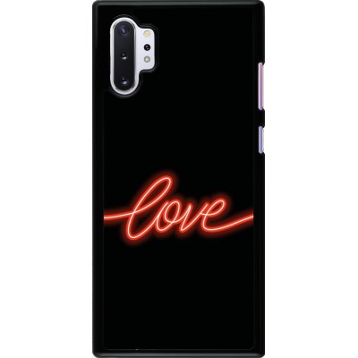 Coque Samsung Galaxy Note 10+ - Valentine 2023 neon love