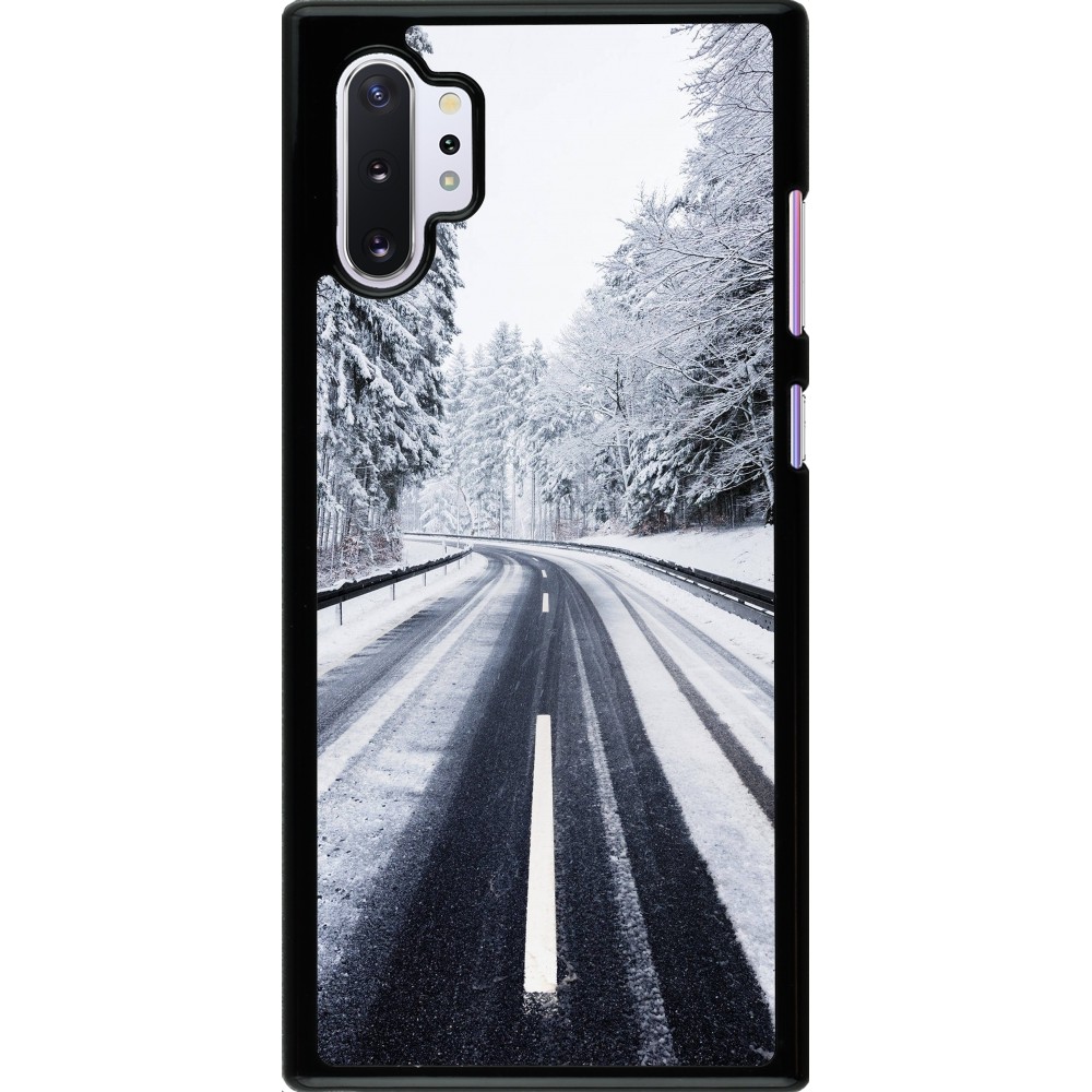 Coque Samsung Galaxy Note 10+ - Winter 22 Snowy Road