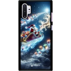 Coque Samsung Galaxy Note 10+ - Noël 2023 Père Noël enchanté