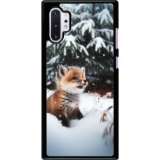 Coque Samsung Galaxy Note 10+ - Noël 2023 Renardeau sapin