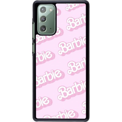 Coque Samsung Galaxy Note 20 - Barbie light pink pattern