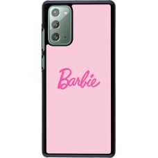 Coque Samsung Galaxy Note 20 - Barbie Text