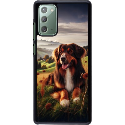 Coque Samsung Galaxy Note 20 - Chien Campagne Suisse