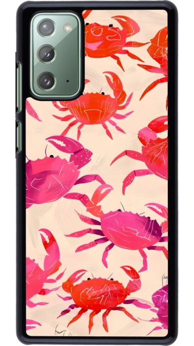 Coque Samsung Galaxy Note 20 - Crabs Paint