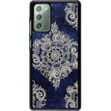 Coque Samsung Galaxy Note 20 - Cream Flower Moroccan