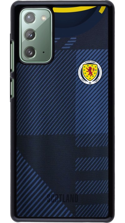 Coque Samsung Galaxy Note 20 - Maillot de football Ecosse personnalisable