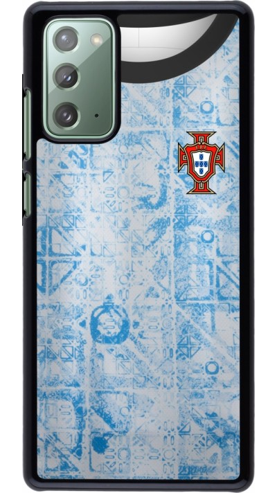 Coque Samsung Galaxy Note 20 - Maillot de football Portugal Extérieur personnalisable