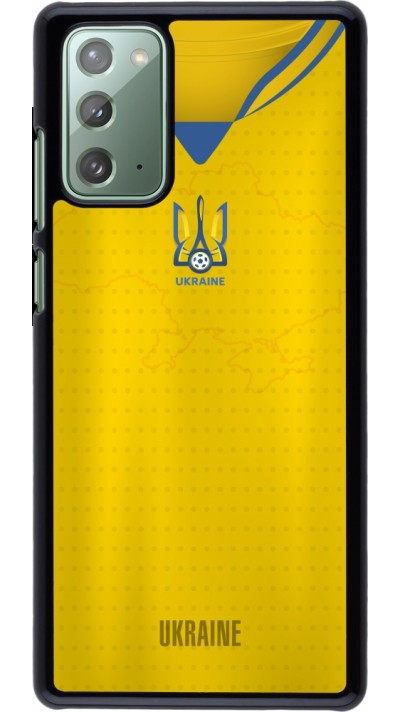 Coque Samsung Galaxy Note 20 - Maillot de football Ukraine