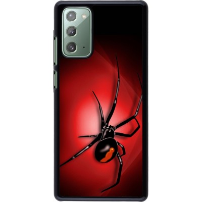 Coque Samsung Galaxy Note 20 - Halloween 2023 spider black widow