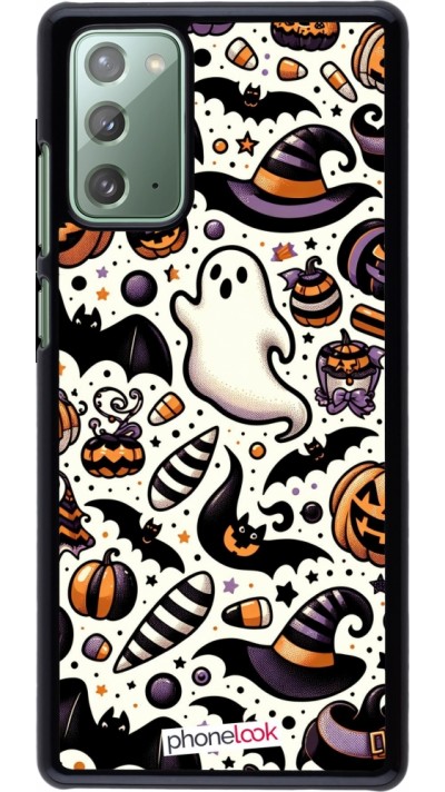 Coque Samsung Galaxy Note 20 - Halloween 2024 Cute Pattern