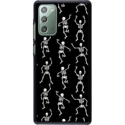 Coque Samsung Galaxy Note 20 - Halloween 2024 dancing skeleton