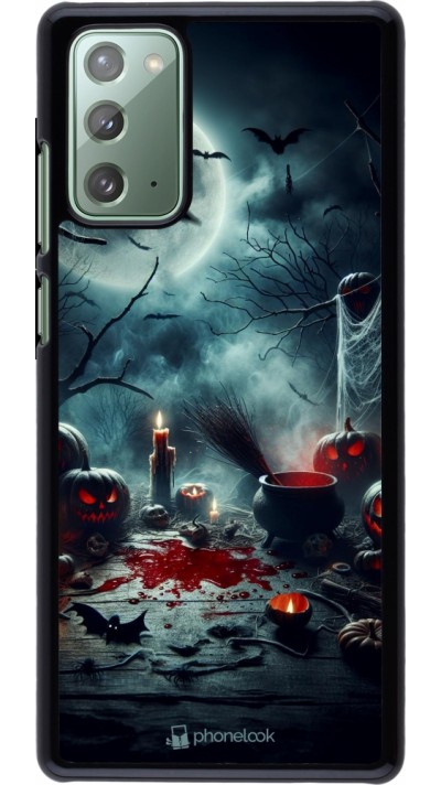 Coque Samsung Galaxy Note 20 - Halloween 2024 Dark Moon