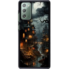 Coque Samsung Galaxy Note 20 - Halloween 2024 scary town