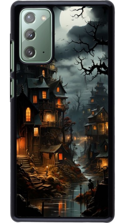 Coque Samsung Galaxy Note 20 - Halloween 2024 scary town