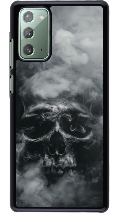 Coque Samsung Galaxy Note 20 - Halloween 2024 smoky skull