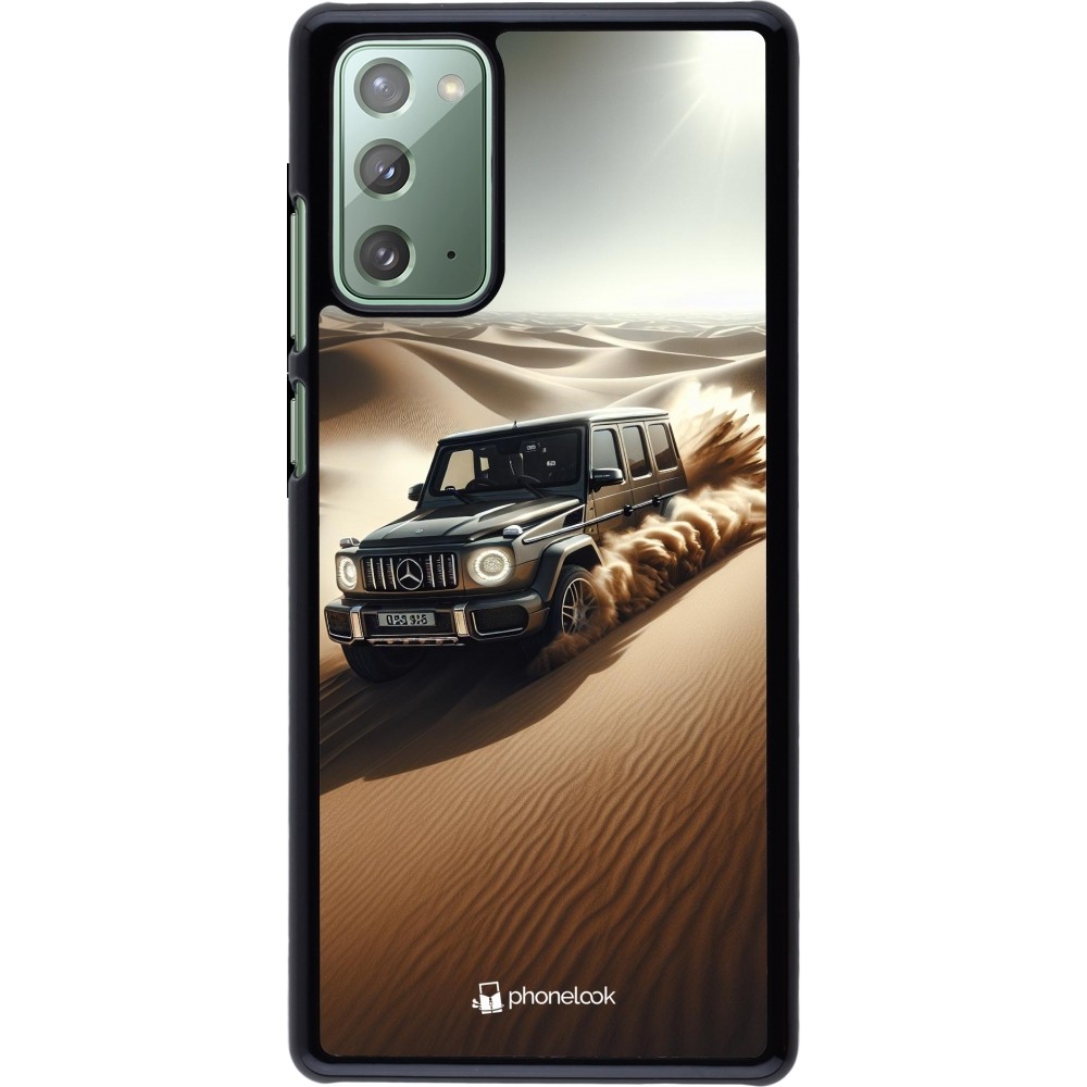 Coque Samsung Galaxy Note 20 - Mercedes G Drift Desert