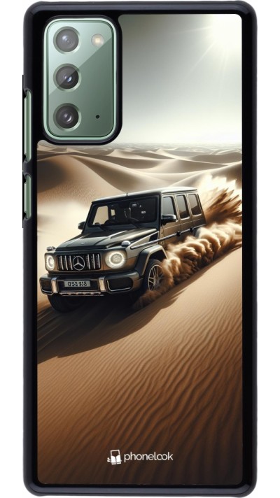 Coque Samsung Galaxy Note 20 - Mercedes G Drift Desert