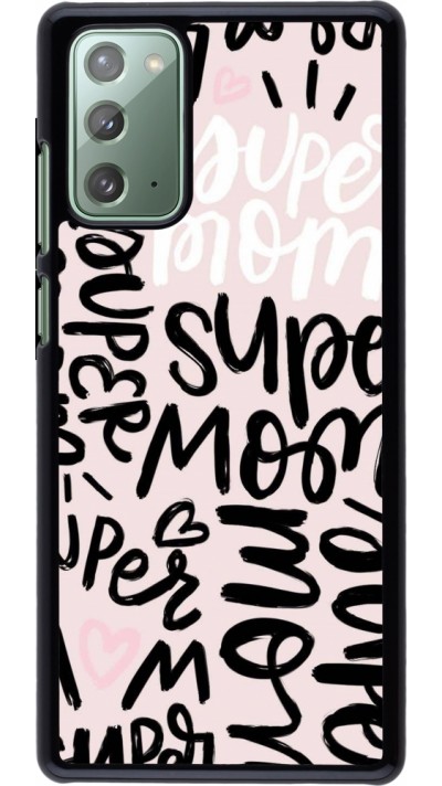 Coque Samsung Galaxy Note 20 - Mom 2024 Super mom