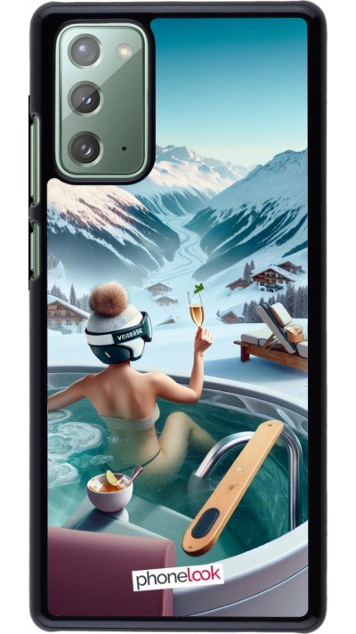 Coque Samsung Galaxy Note 20 - Montagne Glamour Jacuzzi