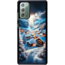 Coque Samsung Galaxy Note 20 - Mont Neige Lumière