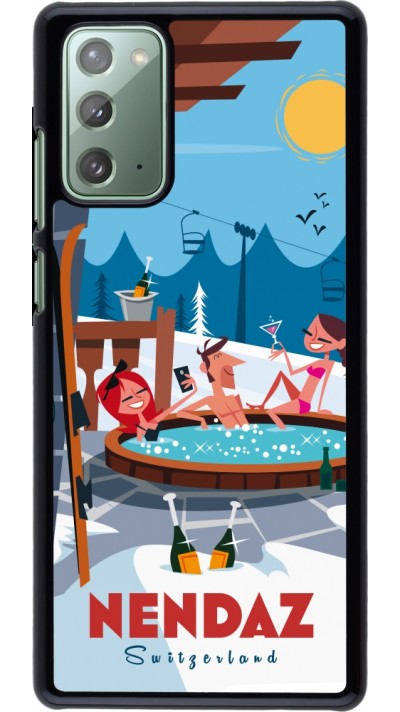 Coque Samsung Galaxy Note 20 - Nendaz Mountain Jacuzzi