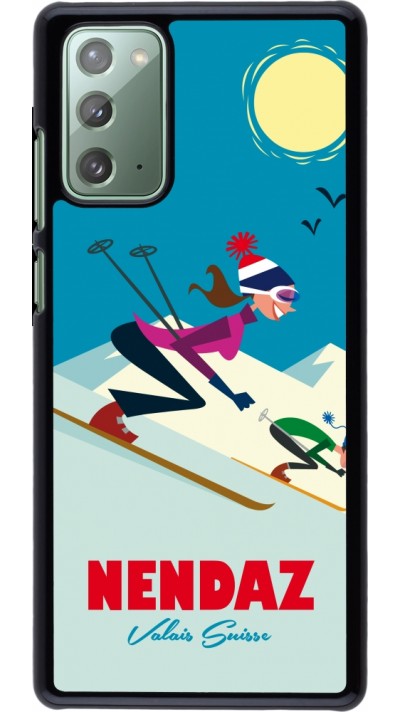 Coque Samsung Galaxy Note 20 - Nendaz Ski Downhill