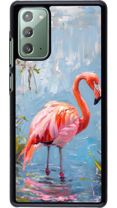 Coque Samsung Galaxy Note 20 - Paint Flamingo