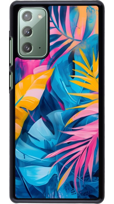 Coque Samsung Galaxy Note 20 - Palms Blue