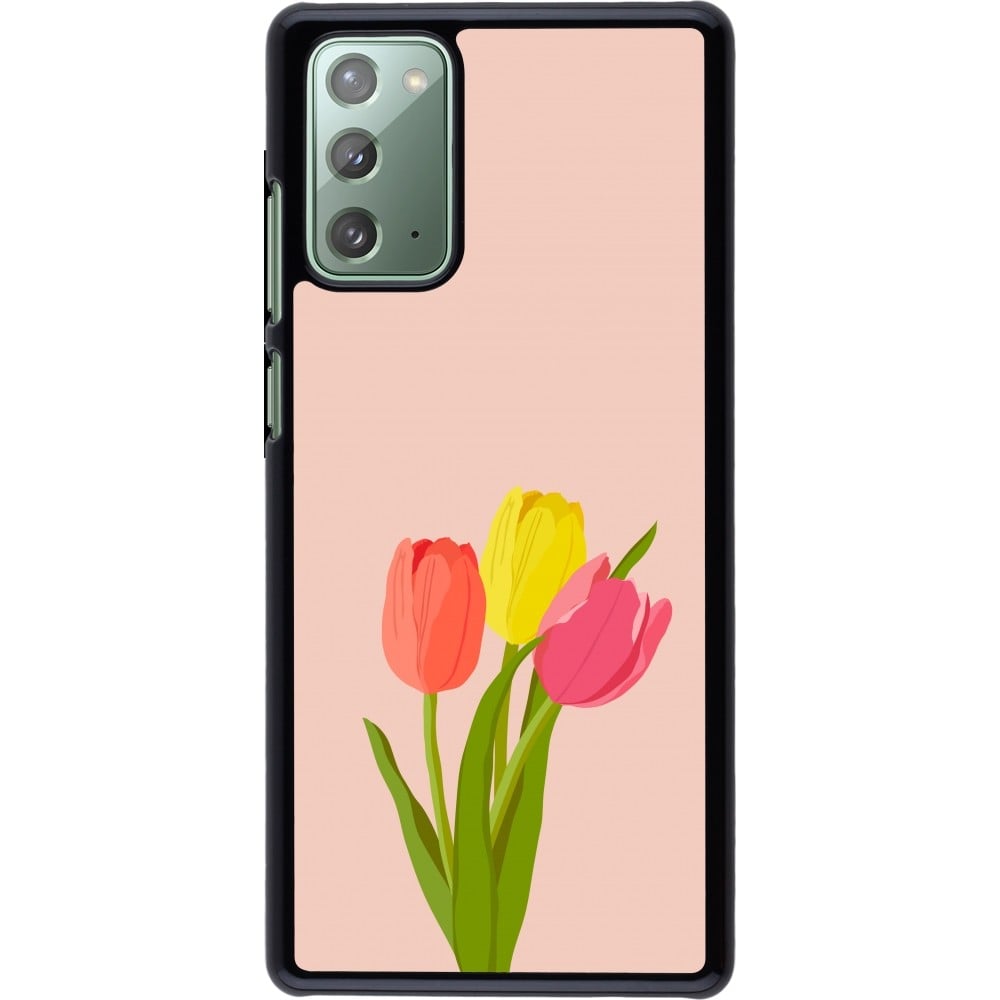 Coque Samsung Galaxy Note 20 - Spring 23 tulip trio