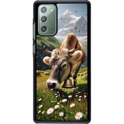 Coque Samsung Galaxy Note 20 - Vache montagne Valais