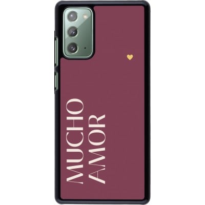 Coque Samsung Galaxy Note 20 - Valentine 2024 mucho amor rosado