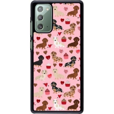 Coque Samsung Galaxy Note 20 - Valentine 2024 puppy love