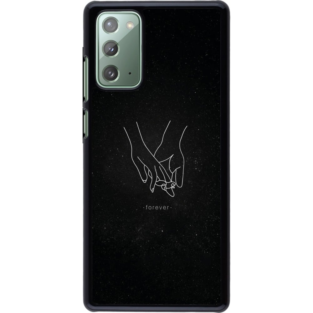 Coque Samsung Galaxy Note 20 - Valentine 2023 hands forever